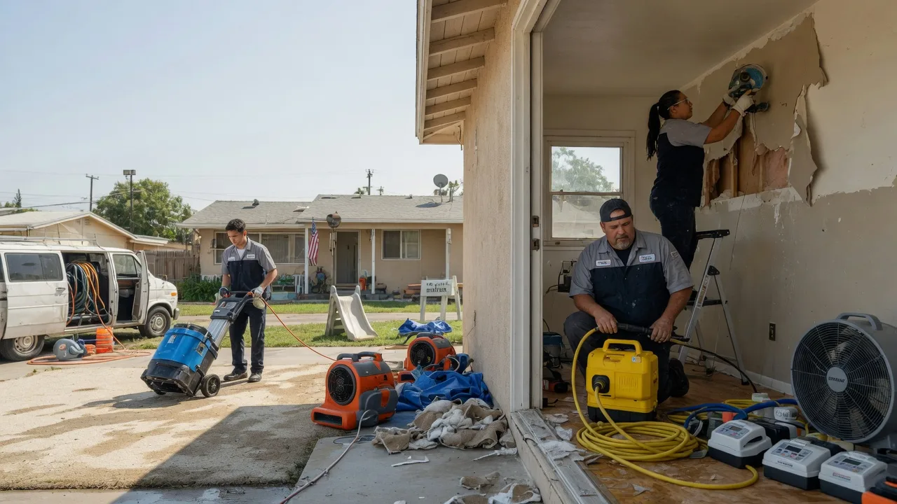 Water Damage Restoration in Wanette, OK near me